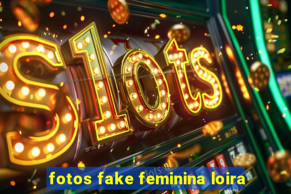 fotos fake feminina loira